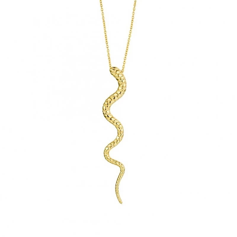 Snake Drop Necklace