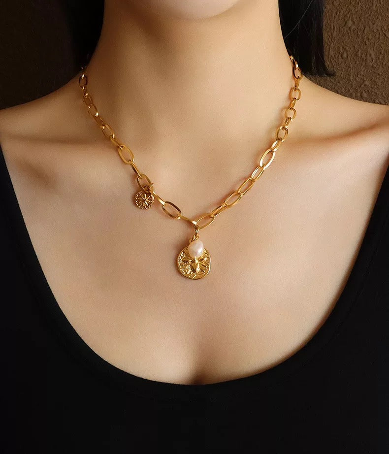 Honey Bee Necklace